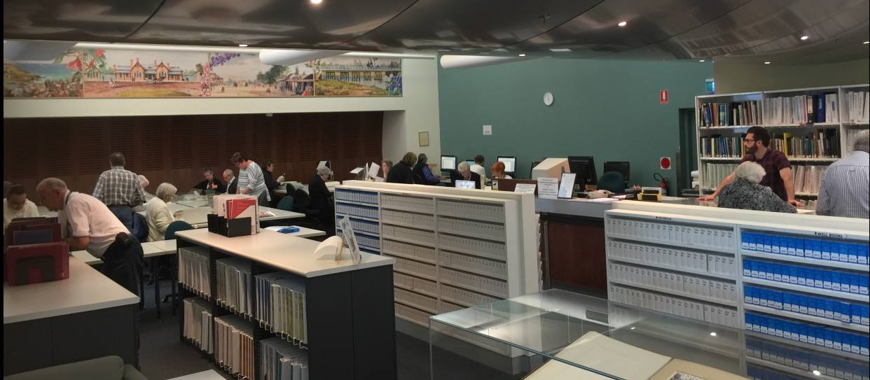 WSRC Historical Photos - reading room 2015