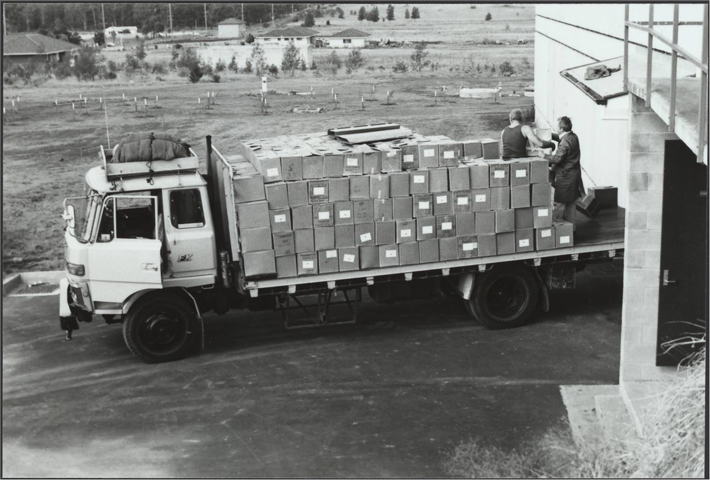 WSRC Historical Photos - records delivery