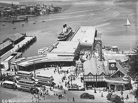 Manly Wharf under construction, 1940. Digital ID 9856_a017_A017000126 Manly Wharf under construction, 1940. Digital ID 9856_a017_A017000126