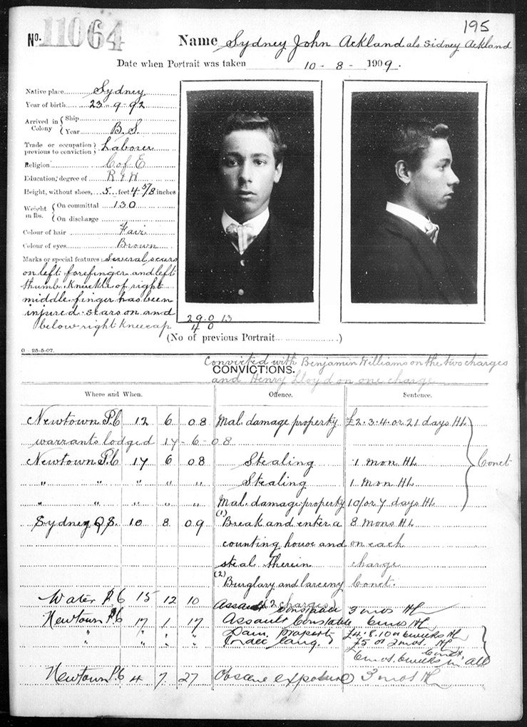Darlinghurst Gaol photo - Sydney John Ackland, 1909. Digital ID 2138_a006_a00603_6074000195r