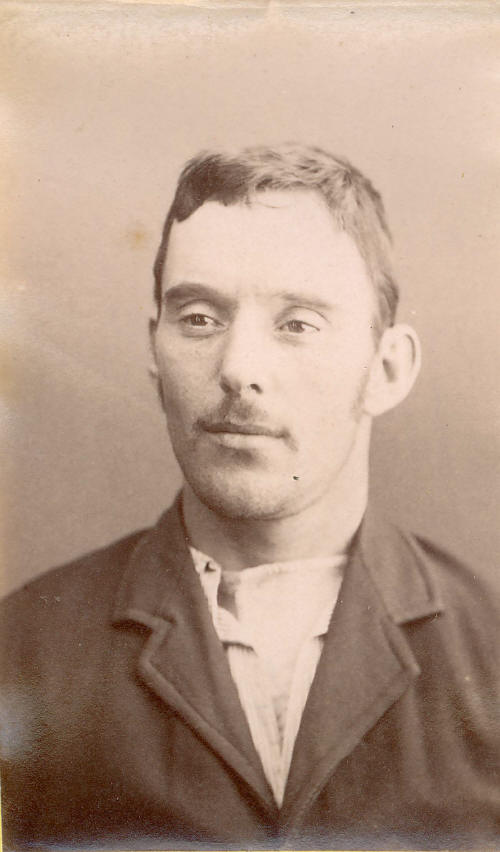 Mugshot of George Dean from the Darlinghurst Gaol Photo 25 March 1895. Digital ID 2138_a006_a00603_6058000072r