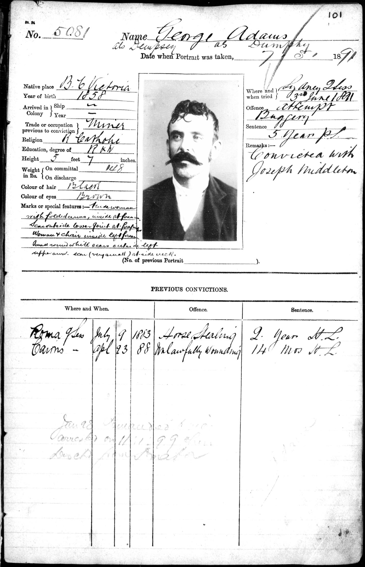 Darlinghurst Gaol photo - George Adams, 1891. Digital ID 2138_a006_a00603_6053000101r