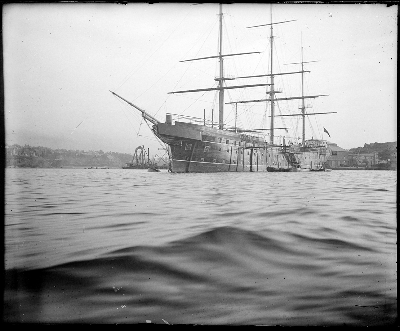 "Sobraon", NSW training ship. Later "HMAS Tingira" NRS-9856-5-6-[44]