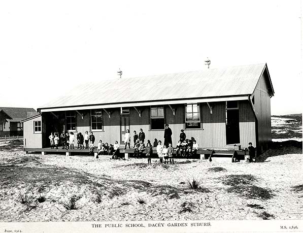 Public school, Dacey Garden suburb, 1914. Digital ID 5225_a018_a018000033 Public school, Dacey Garden suburb, 1914. Digital ID 5225_a018_a018000033