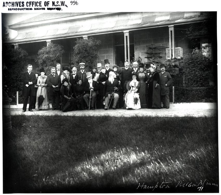 Sir Henry Parkes and members and wives of his Ministry, n.d. Digital ID 4481_a026_000783