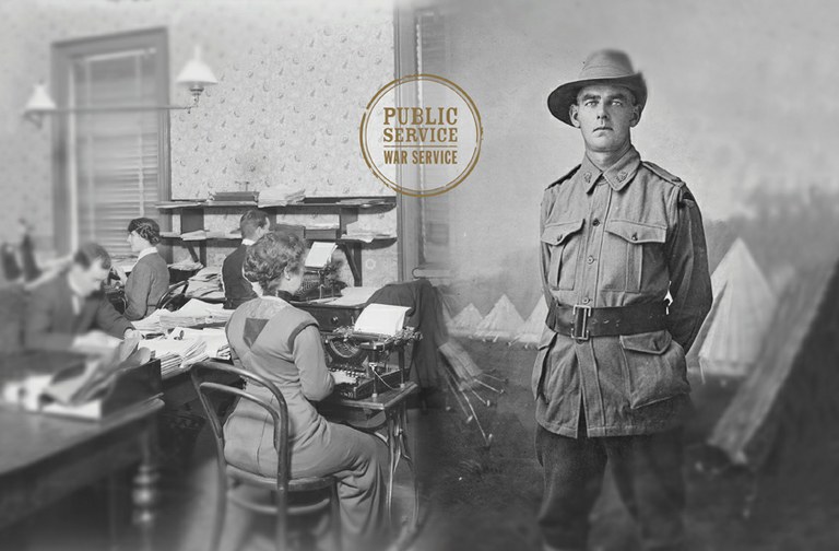 Public Service - War Service Exhibition Public Service - War Service Exhibition