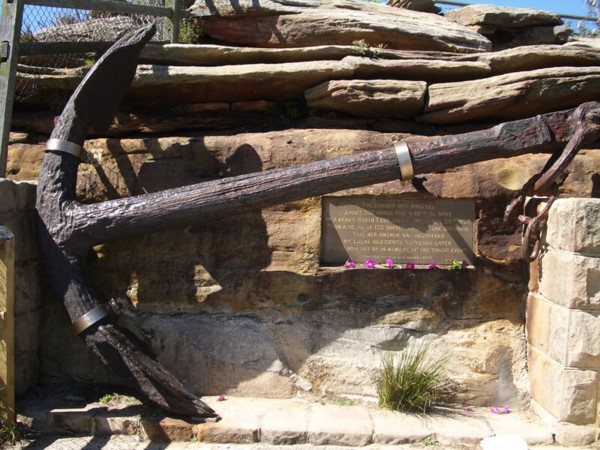 Dunbar memorial at Watson's Bay. Photo by Anthea Brown