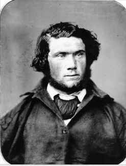 Ambrotype of James Johnson, sole survivor of the wreck of the Dunbar (Ref. Mitchell Library, ZDG300)