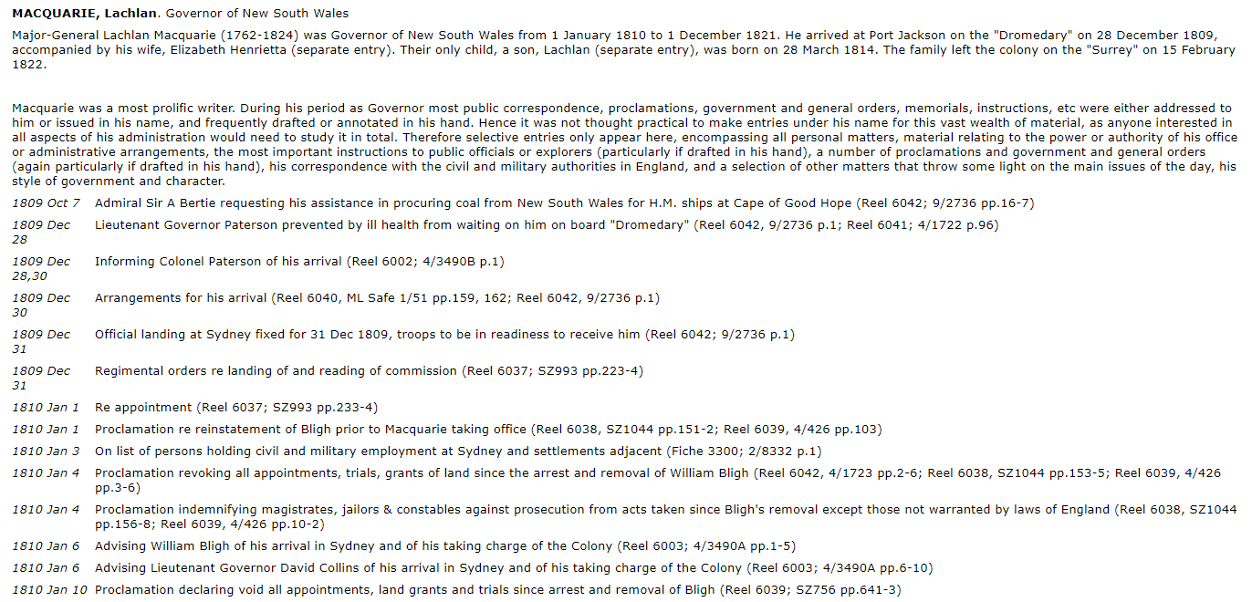 Browse the Col Sec Papers