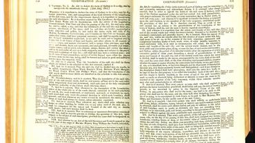 Act (6 Vic No. 3) to incorporate Sydney as a city