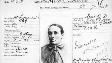 Darlinghurst Gaol Louisa Collins cropped. Digital ID 2138_a006_a00603_6050000084r