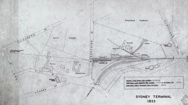Sydney Terminal Map, 1855. Digital ID 17420_a014_a014001376 Sydney Terminal Map, 1855. Digital ID 17420_a014_a014001376