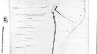 Kiama - Harbour Works - Plan & Sections To Basin 1860 Frame 2. NRS-21554-1-5-plan14-16115-02 Kiama - Harbour Works - Plan & Sections To Basin 1860 Frame 2