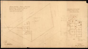 Tweed Heads Pilot Station Cottage Block Plan & Electric Light Plan, 17 July 1925. NRS-4335-2-1289-MISC702-9 Tweed Heads Pilot Station Cottage Block Plan & Electric Light Plan