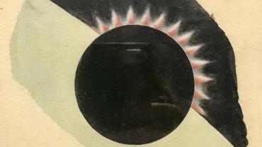 Drawing of the Transit of Venus, 1874. NRS 22146-5-1
