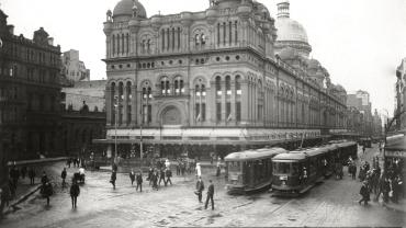 Trams operating on George Street, Sydney. ID 17420_a014_a0140001152
