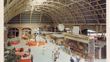 Interior Central Railway station concourse, Sydney, 1981. Digital ID 17420_a014_a014001410a