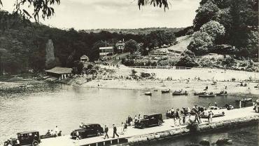 The Causeway at Audley, Royal National Park, 1930s. Digital ID 10738_a023_a023000004 The Causeway at Audley, Royal National Park, 1930s. Digital ID 10738_a023_a023000004