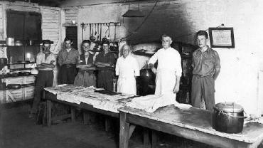 View of kitchen at Scheyville Training Farm , c.1926. Digital ID 5529_a003_a003000007r