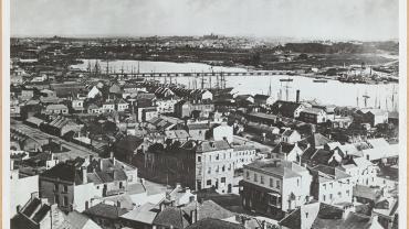 Darling Harbour from St Phillip's Church, 31 December 1870. Digital ID 17420_a014_a014001414 Darling Harbour from St Phillip's Church, 31 December 1870. Digital ID 17420_a014_a014001414