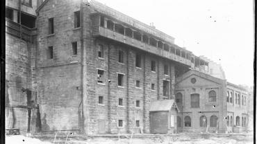 Old Sydney Gasworks, Hickson Rd, prior to conversion for use as Sydney Harbour Trust Main Store, c.1912. Digital ID 9856_2017_2017000207 Old Sydney Gasworks, Hickson Rd, prior to conversion for use as Sydney Harbour Trust Main Store, c.1912. Digital ID 9856_2017_2017000207