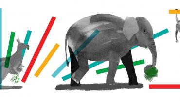 How to Move a Zoo. Illustration copyright Ollie Davis  How to Move a Zoo. Illustration copyright Ollie Davis