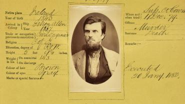 Gaol Photo of AG Scott aka Captain Moonlight, 26 November 1879. Digital ID 2138_a006_a00603_6043000132r 