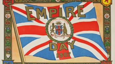 Cover of Empire Day Program, 1907. From the unregistered papers and pamphlets in Premier's Department NRS 12172, [4/6251]