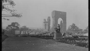 After the fire. NRS 4481 SH1418 After the fire. NRS 4481 SH1418