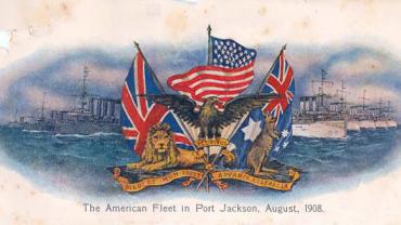 Letterhead featuring the US Fleet. From NRS 13111 [3/3095] 