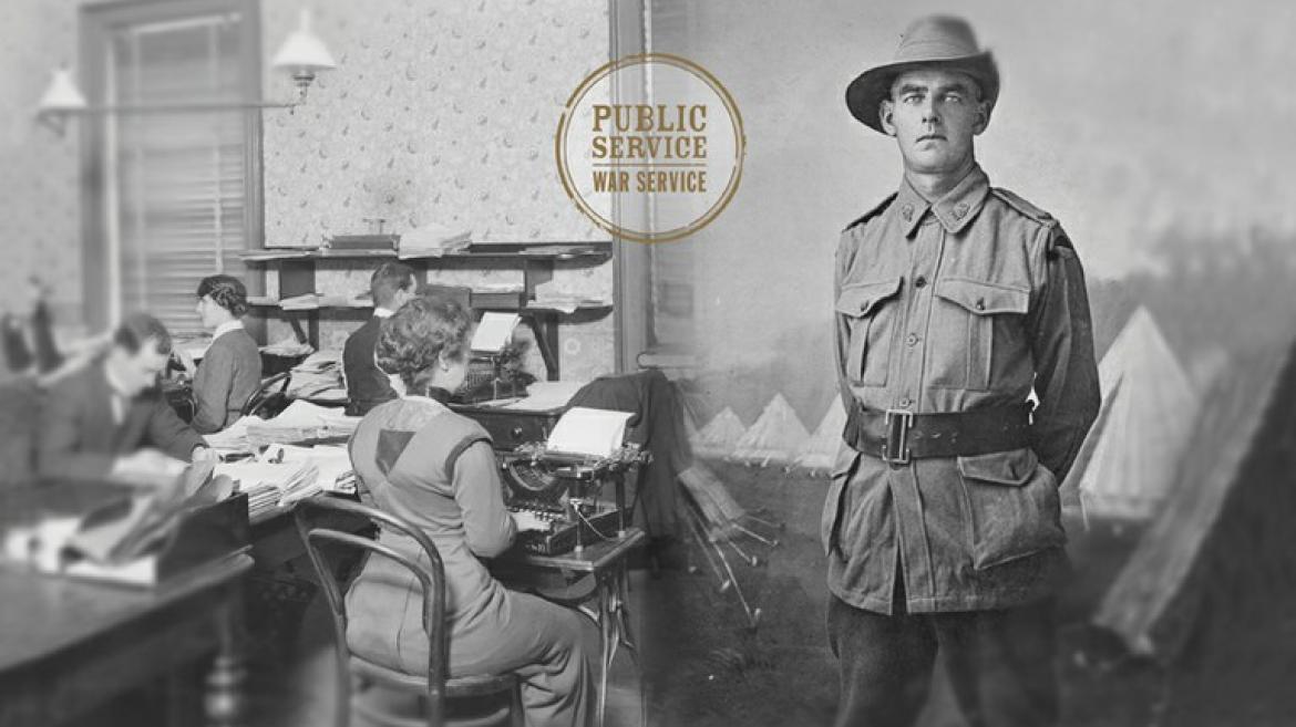 Public Service - War Service Exhibition Public Service - War Service Exhibition