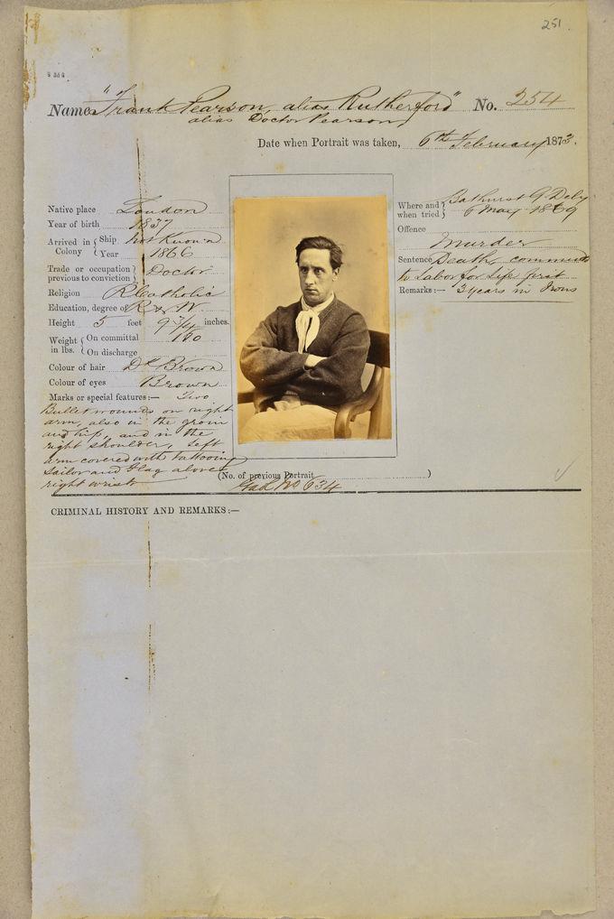 Frank Pearson, aka Captain Starlight.  DIGITAL ID 2138_a006_a00611_1737800251