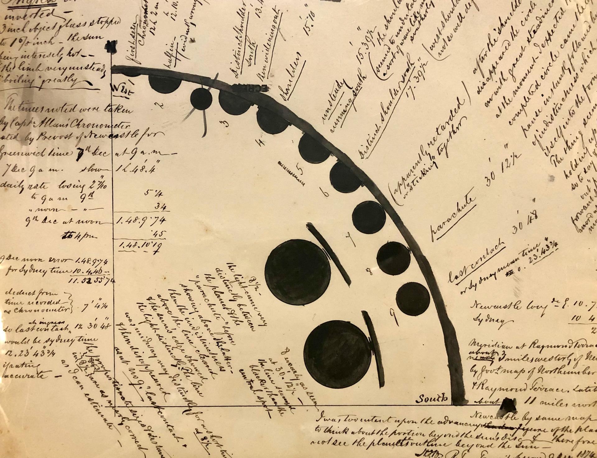 Transit of Venus, 1874. NRS-22146-5-1