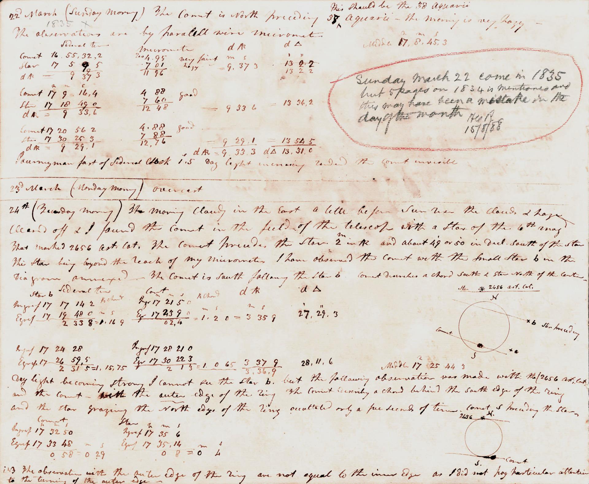 Dunlop&#039;s observations of Halley&#039;s Comet NRS 22148-1-1-[3]