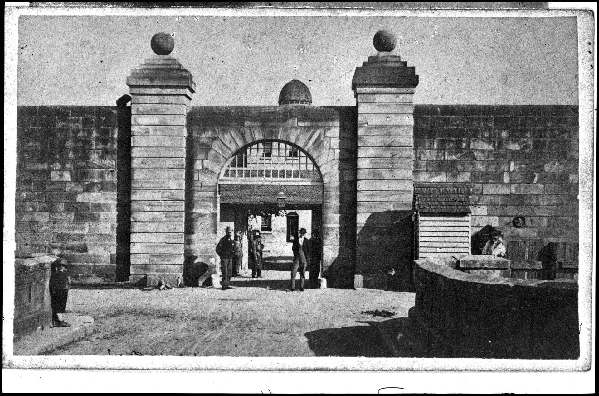 Entrance to the Female Factory Parramatta. NRS-4481-3-[7/16397]-St6967