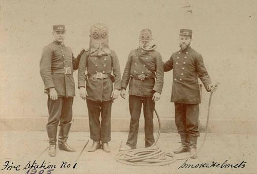 NRS 15454, Photographs of fire brigade staff, Board members and Sydney fire scenes