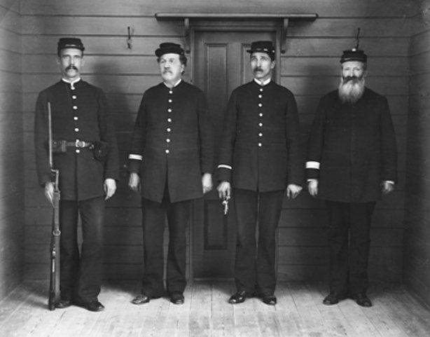 Prison Staff at Darlinghurst Gaol, n.d