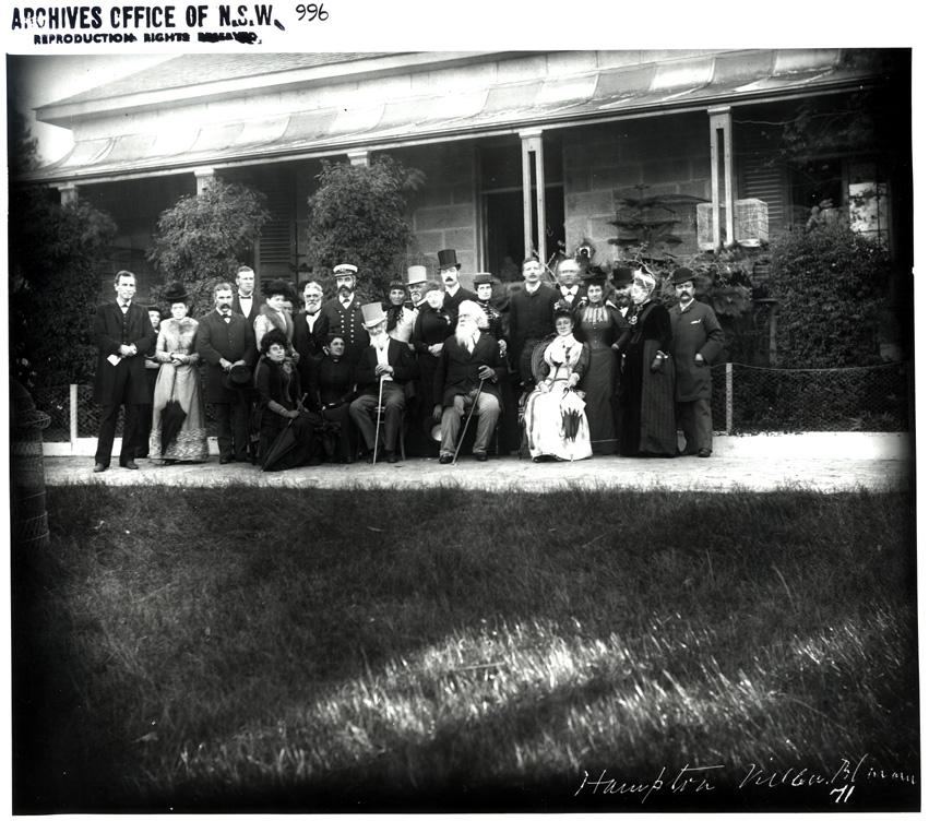 Sir Henry Parkes and members and wives of his Ministry, n.d. Digital ID 4481_a026_000783