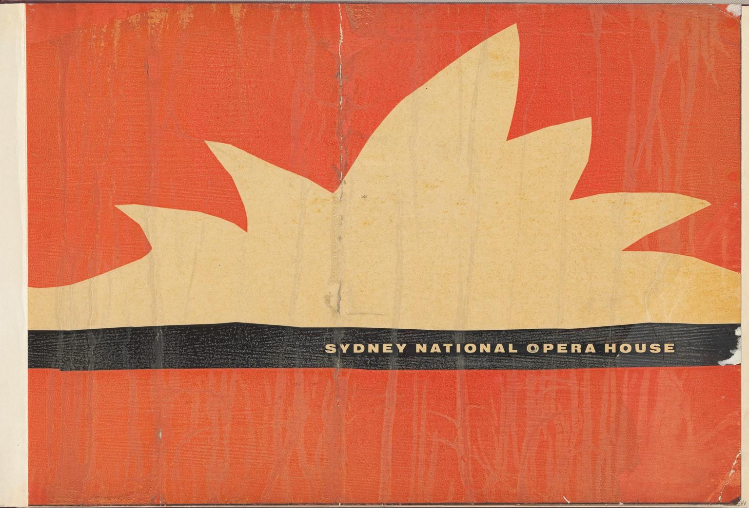 Sydney Opera House - The Red Book, 1958. NRS 12707