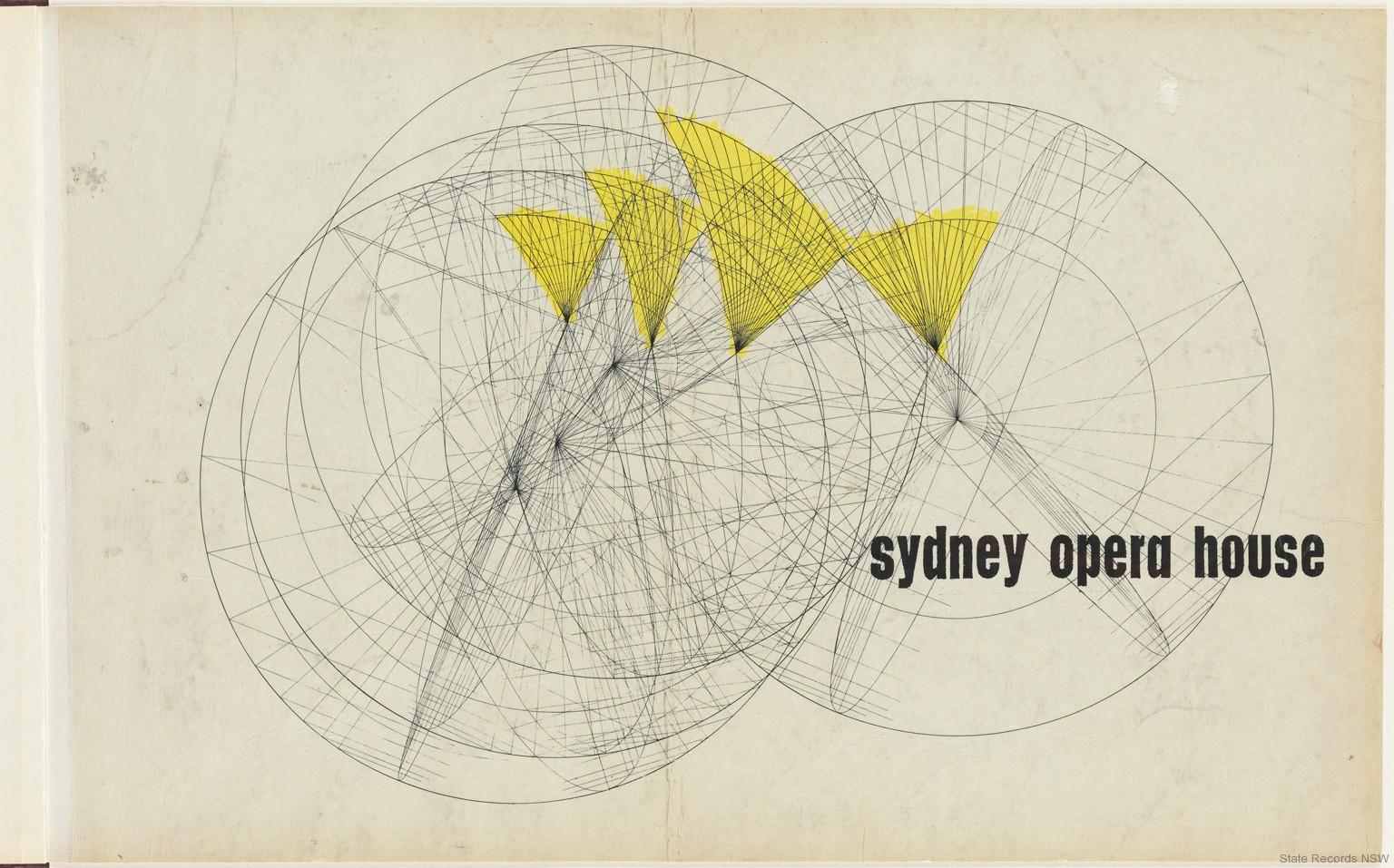 Front cover. Sydney Opera House - Yellow Book. NRS 12708